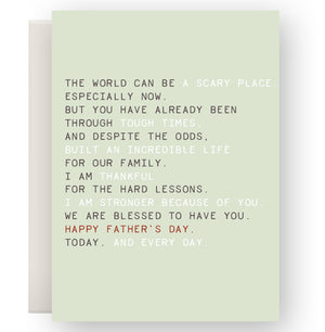 THANKFUL FATHER'S DAY CARD